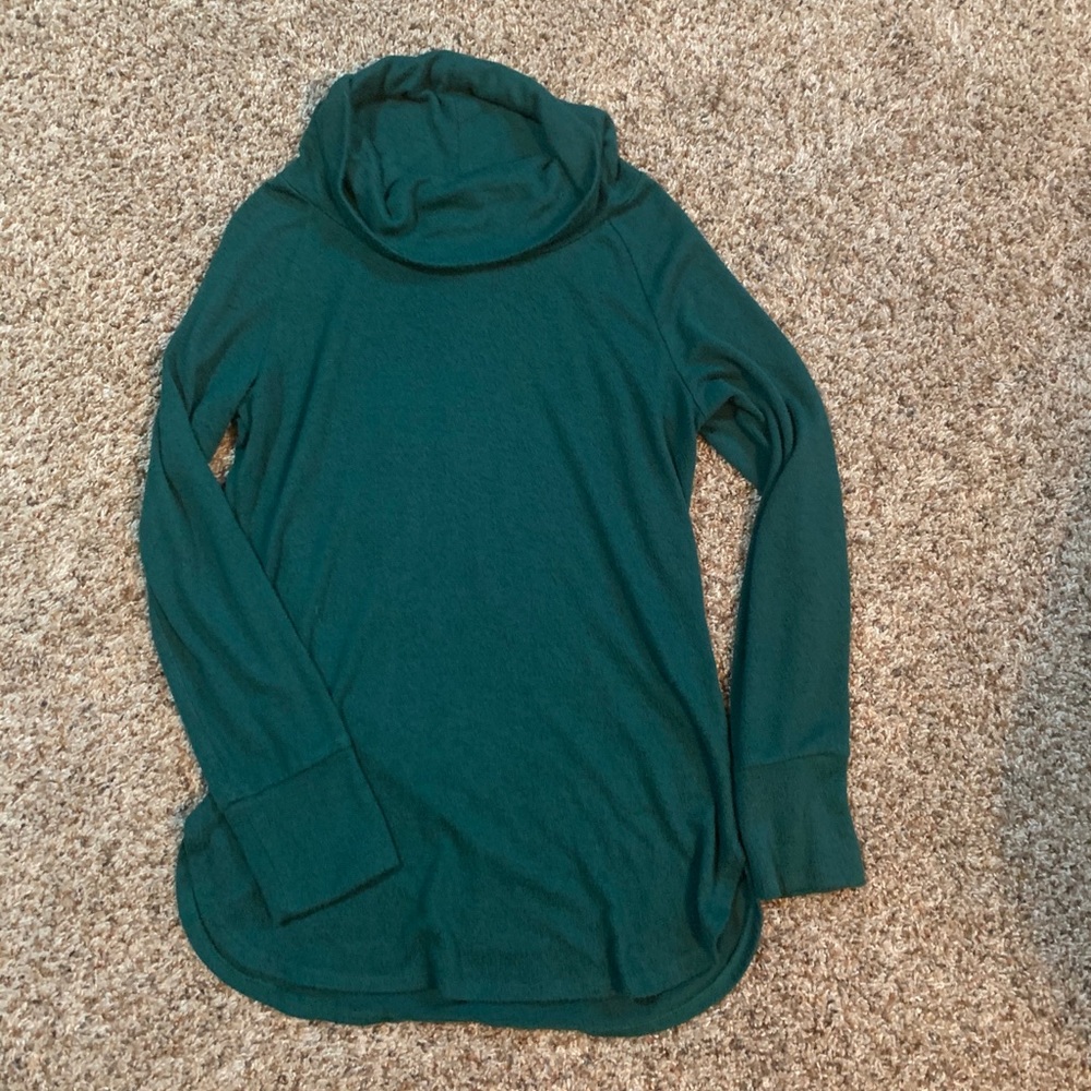 MIX BY 41 HAWTHORN Tarlio Brushed Cowl Neck Top